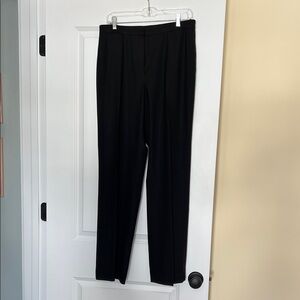 Nordstrom’s Brand Classiques Entier Women's Black Straight Leg Wool Pants